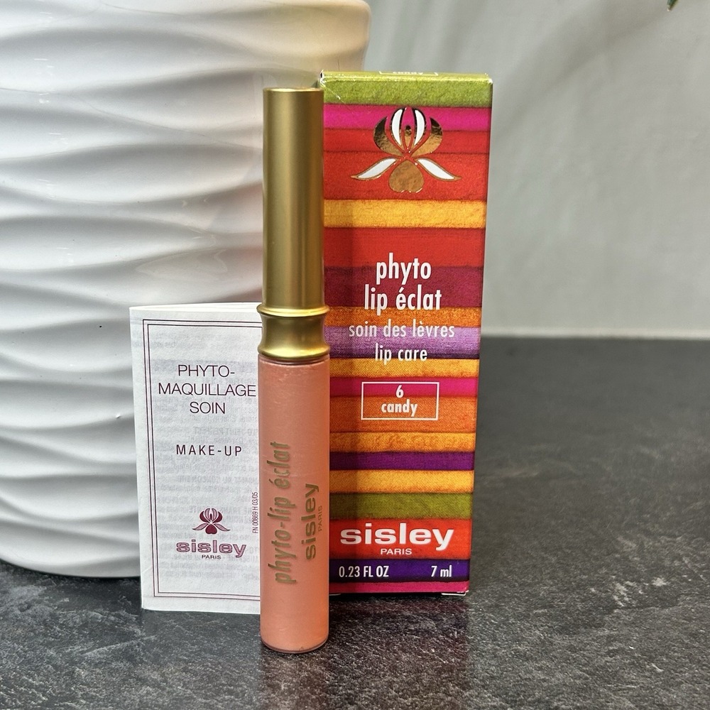 NEW Sisley Phyto Lip Eclat‎ Care Lipgloss - 6 CANDY Full Size HTF